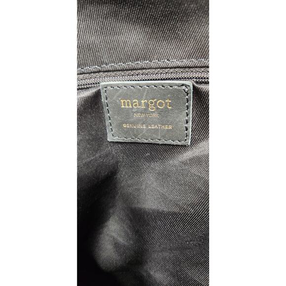 Margot 100% Genuine Leather Black Backpack, Zipper Closure, Various Compartments main image 9